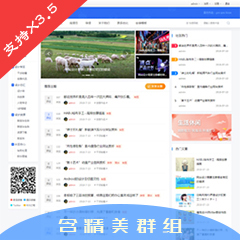 价值98.00元站拽-蓝色通用社区discuz论坛模板插件下载,论坛源码主题