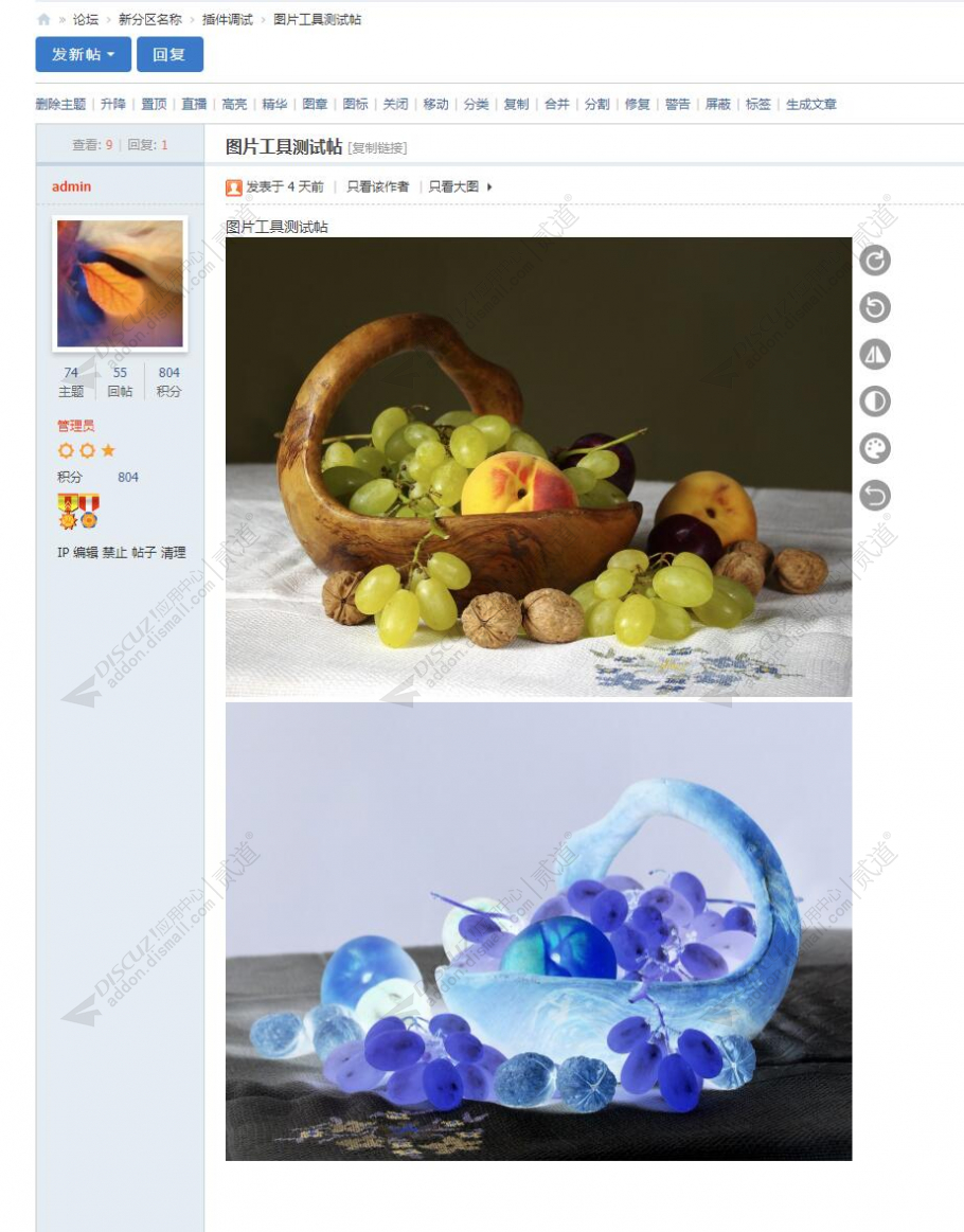 discuzDSVUE图片扶正截图1 discuzDSVUE图片扶正截图1
