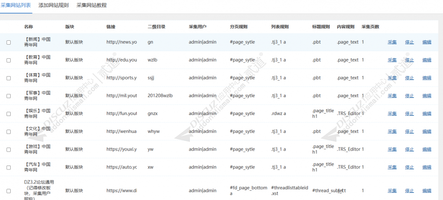 discuz智能文章采集器截图1 discuz智能文章采集器截图1
