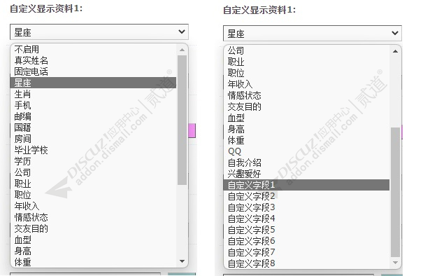 discuz主题显示个人资料截图4 discuz主题显示个人资料截图4