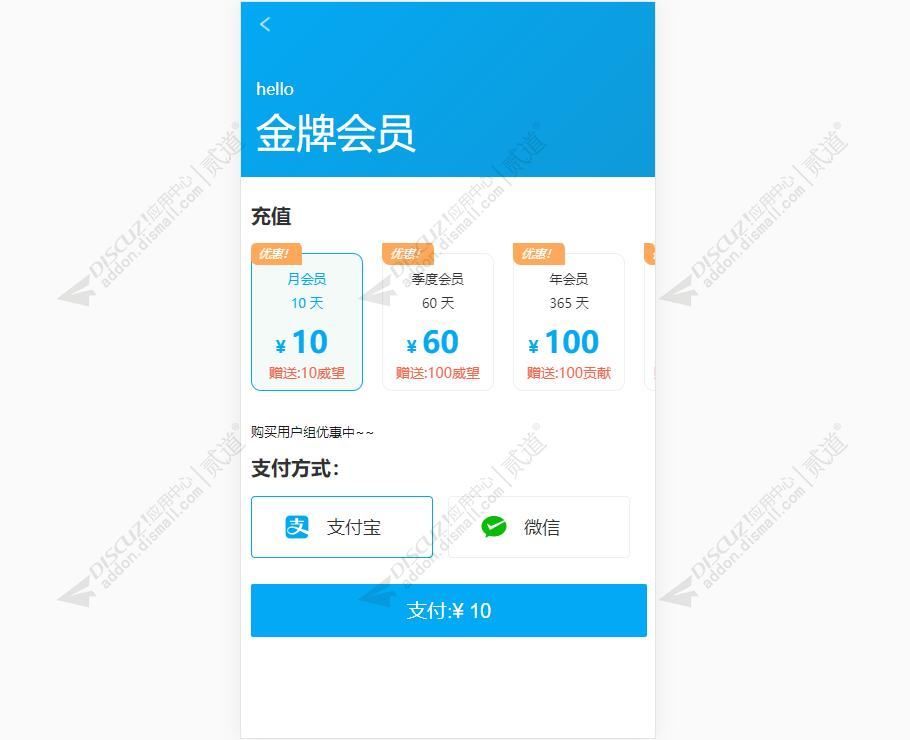 discuz8133购买用户组截图1 discuz8133购买用户组截图1
