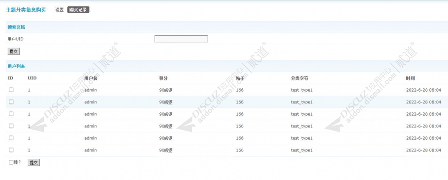 discuz主题分类信息购买截图3 discuz主题分类信息购买截图3